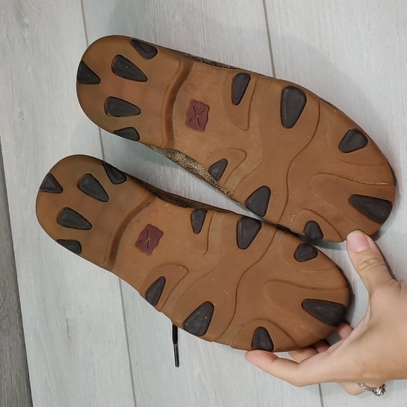 Twisted X Womens Driving Moc Leather Loafer Slip on shoes sz 5.5M - Picture 14 of 15